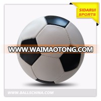 Classical black and white PU Official size 5 match use football soccer ball