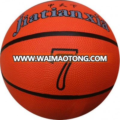 factory directly sale cheap rubber basketball ball size 7