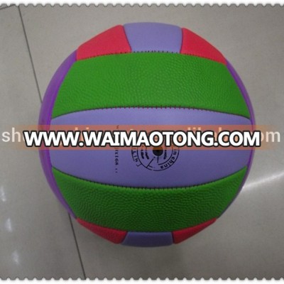 official size and weight machine stitch PU volleyball volley ball for formal games or training