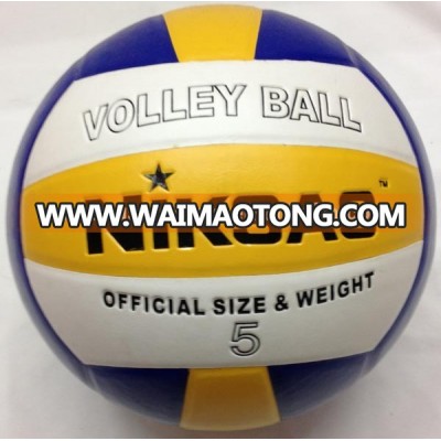 official size weight PU material laminated volleyball ball volley ball for formal games or training